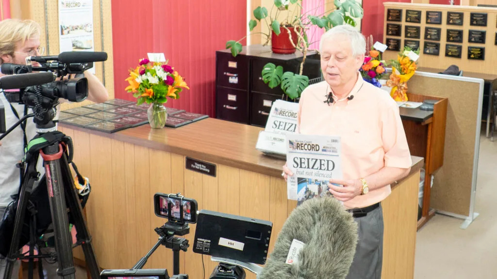 Q&A: Two years after police raid on Kansas newspaper, editor eager to set example with lawsuit