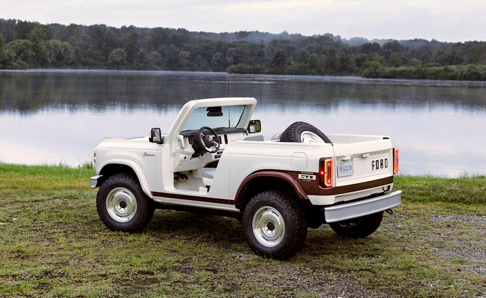 ford bronco roadster concept pebble beach 2025