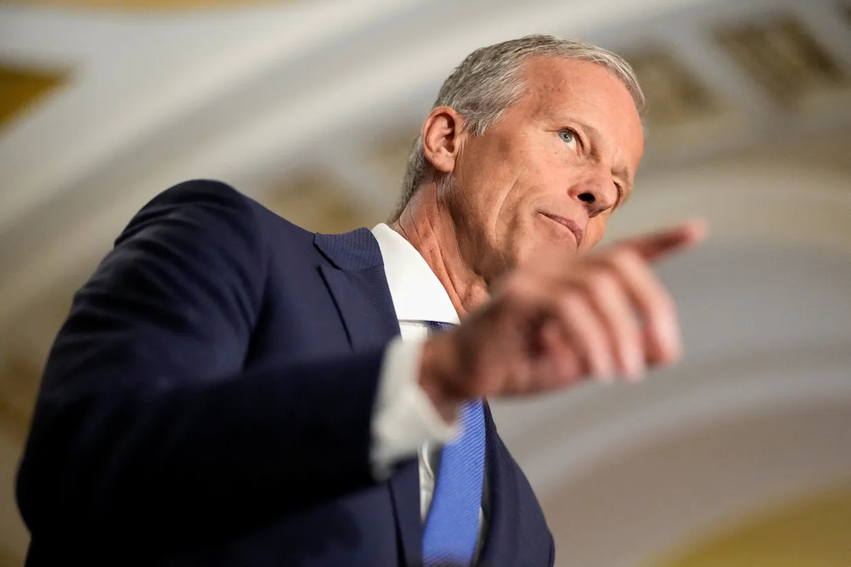 How Thune is running the machine McConnell built