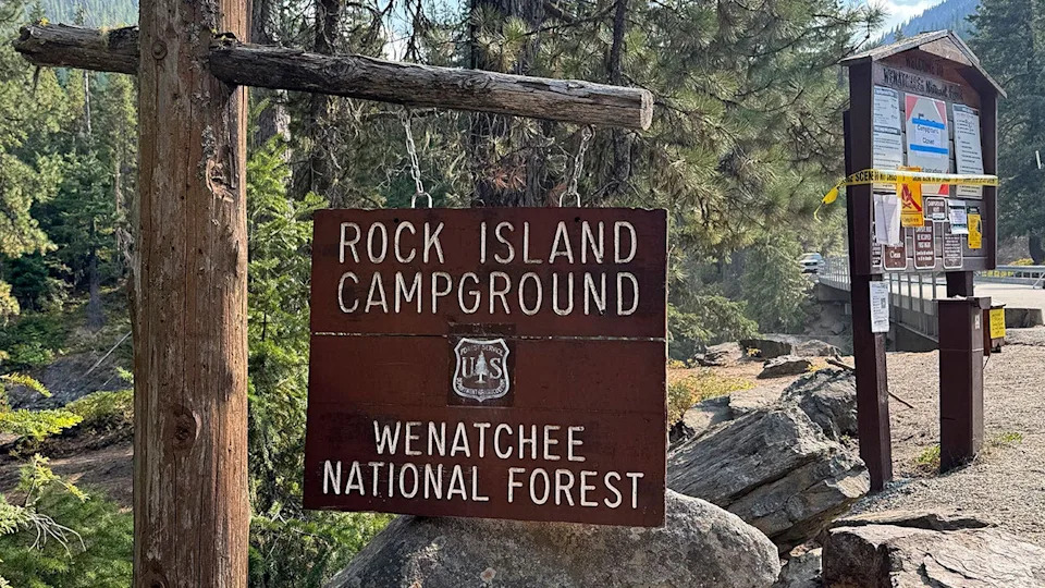 entrance to Rock Island Campground