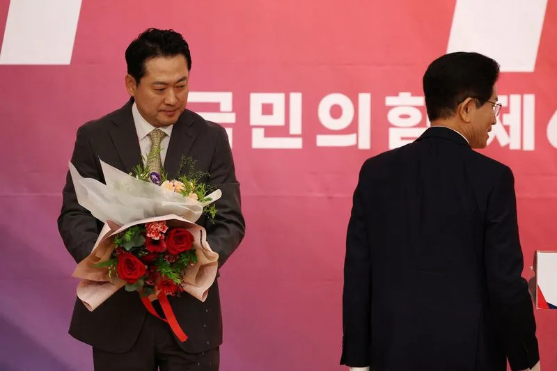 South Korea opposition party picks backer of ousted President Yoon as leader