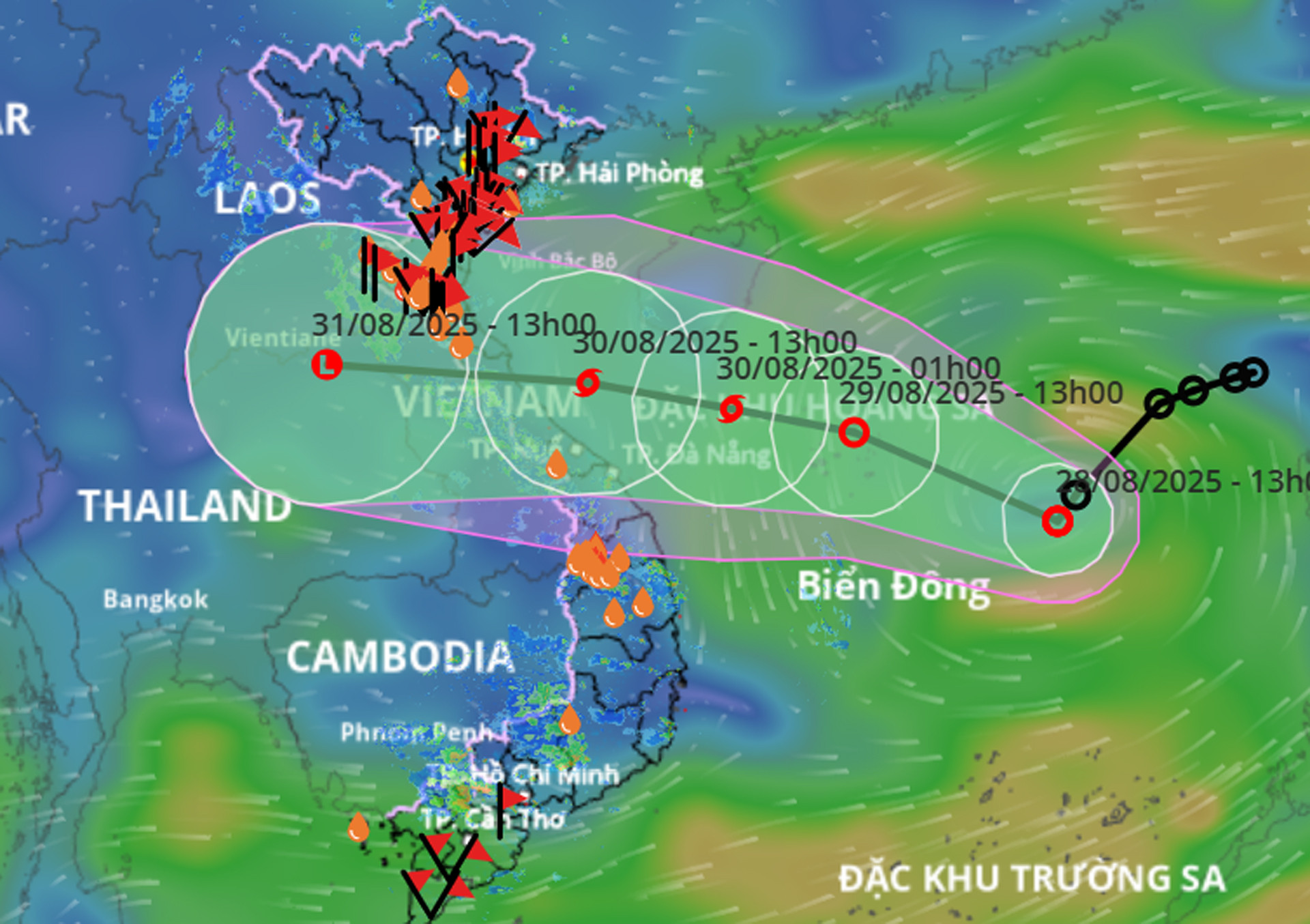 Bão số 6 khả năng sắp hình thành, trọng tâm mưa lớn ở miền Trung