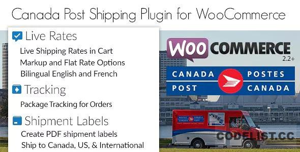Canada Post Woocommerce Shipping Plugin v1.7.2