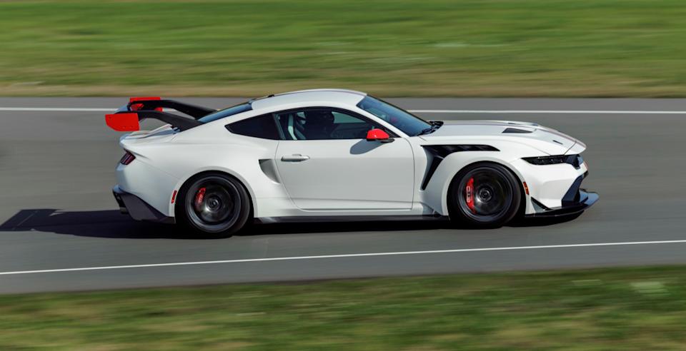 Max Verstappen Drives $300K Ford Mustang GTD With Chris Harris
