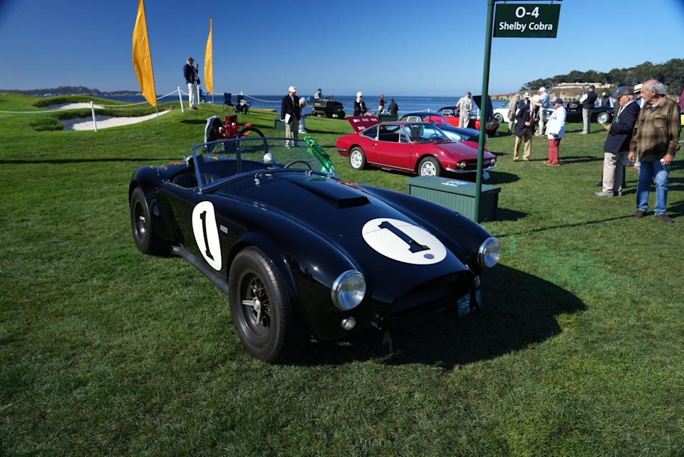 1962 shelby cobra at pebble beach concours 2025