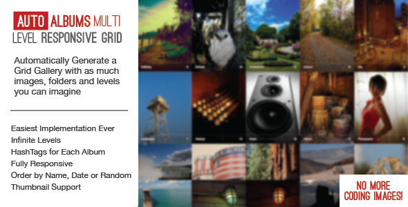 Auto Photo Albums – Multi Level Image Grid Auto Photo Albums – Multi Level Image Grid