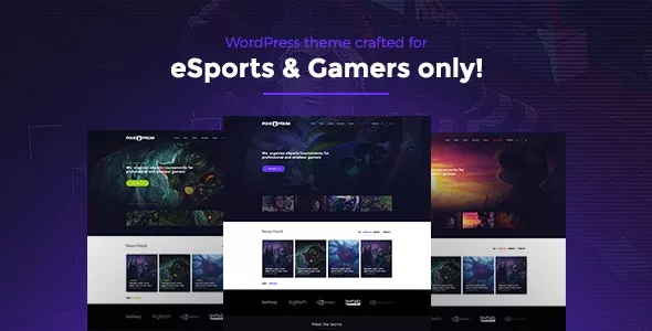 Pixie Freak - eSports Gaming Theme for Teams & Tournaments