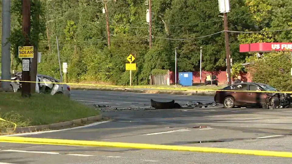 Maryland mother killed when 4 teens in stolen car slam into her and her child