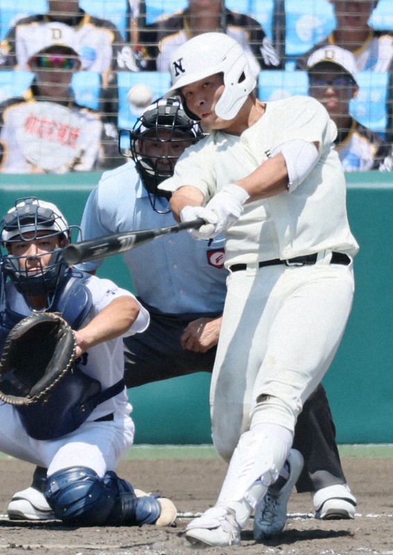 日大三・田中諒　「出たもの全部食べて」大会中5キロ増　夏の甲子園