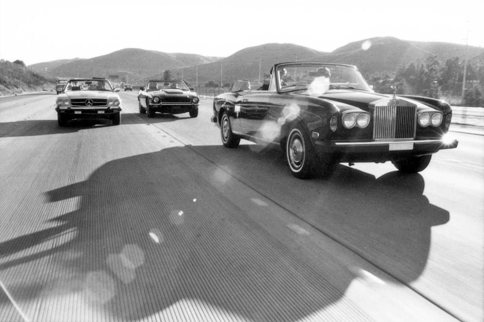 1980 rollsroyce corniche 1980 mercedesbenz 450sl 1980 aston martin volante