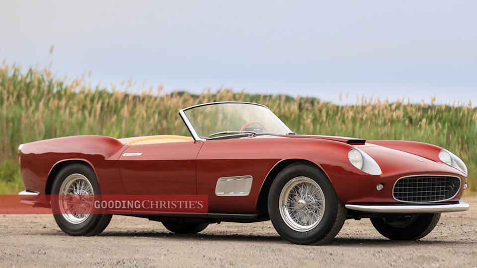 7: 1957 Ferrari 250 GT LWB California Spider Prototipo—$7.265 Million (Gooding Christie’s)