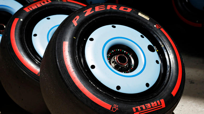 Why Do F1 Tires Look So Shiny?