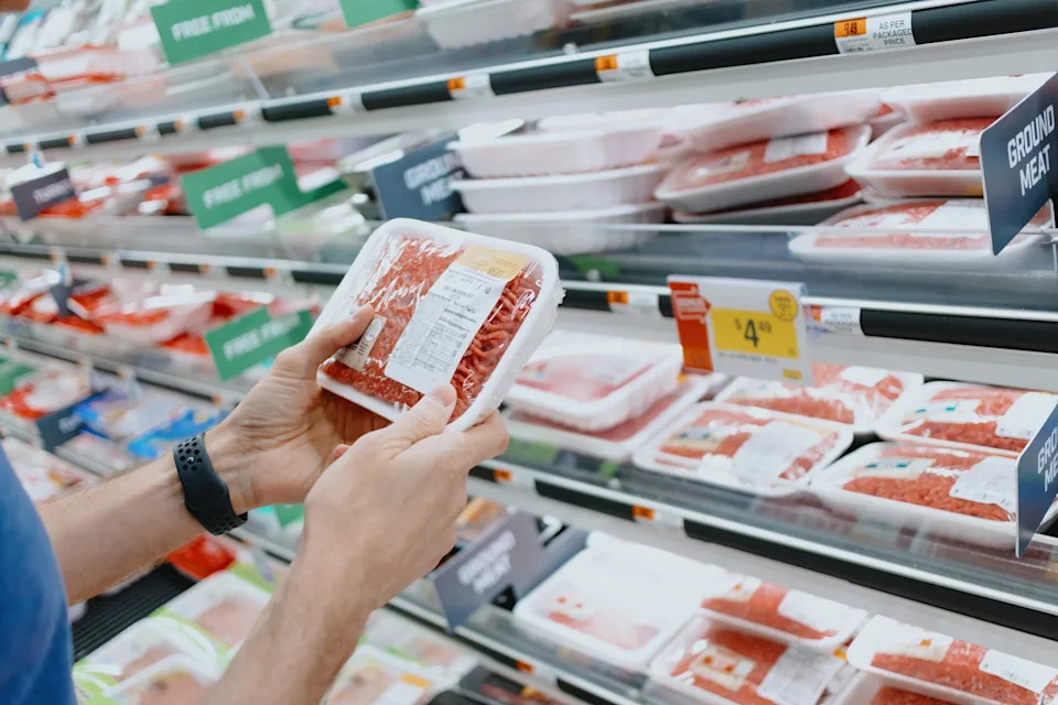 STOCK PHOTO/Getty Images - PHOTO: Ground Beef at Supermarket in an undated stock photo.