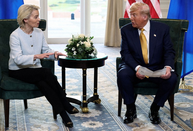 EU委員長と欧州首脳ら、ゼレンスキー氏とトランプ氏の会談に同席へ