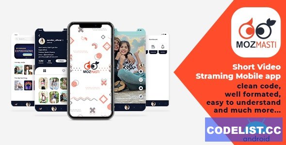 Mozmasti v1.0 - Short Video Streaming Mobile Application