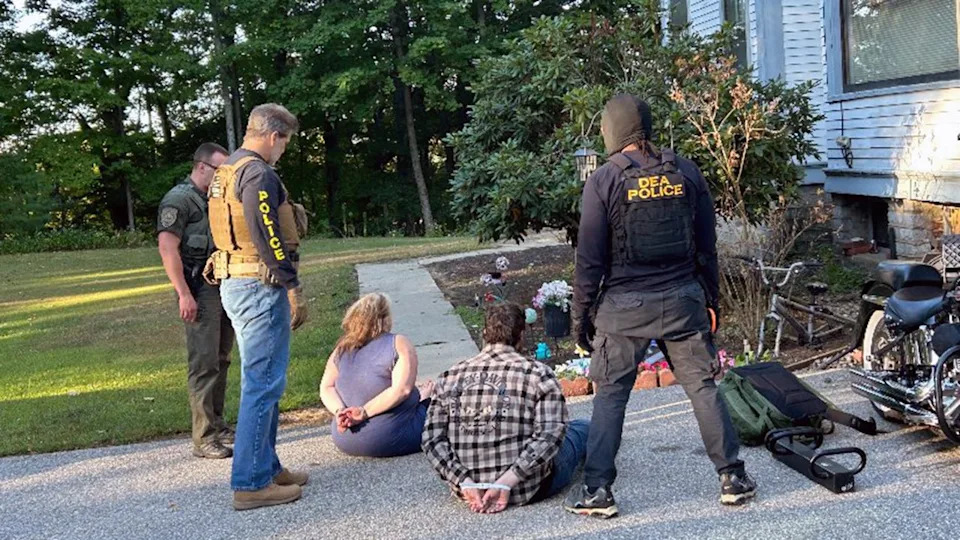DEA makes mass arrests in New Hampshire fentanyl and meth bust tied to Sinaloa cartel