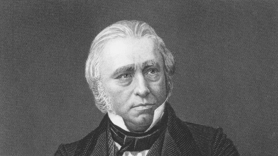 An engraved portrait of Thomas Macaulay, circa 1840. - Archive Photos/Getty Images