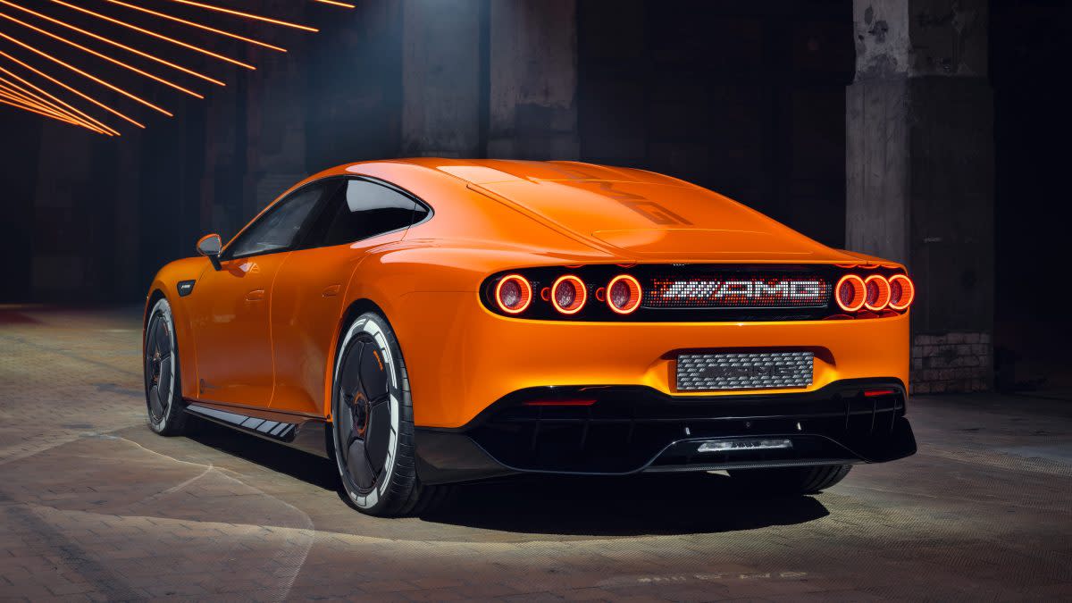 The Mercedes Concept AMG GT XX in Photos