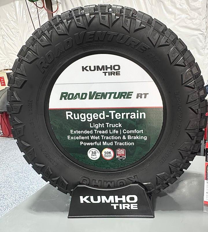 The All-New Kumho Road Venture RT: Tested with Broncos and Tacomas - in the Desert