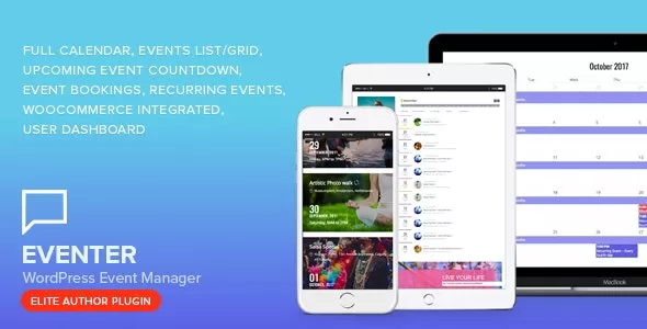 Eventer - WordPress Event & Booking Manager Plugin v3.9.6