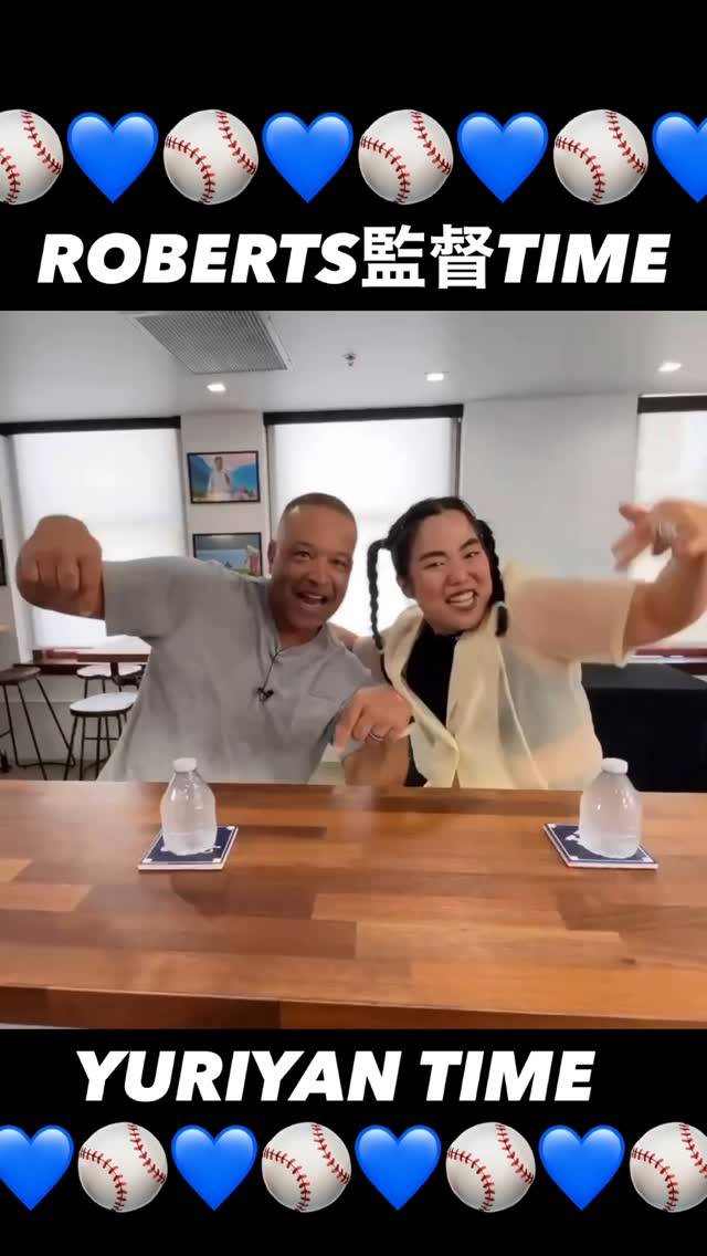 〝痩せた〟と話題のゆりやん、ドジャース・ロバーツ監督との〝ノリノリ〟動画が話題に「監督！キュート」「人柄が監督にも伝わっとる」「ノリが良すぎ」
