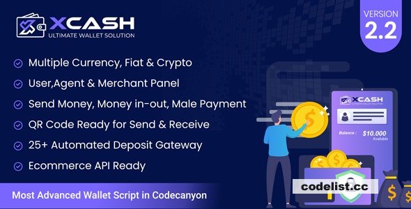 Xcash v2.2 - Ultimate Wallet Solution