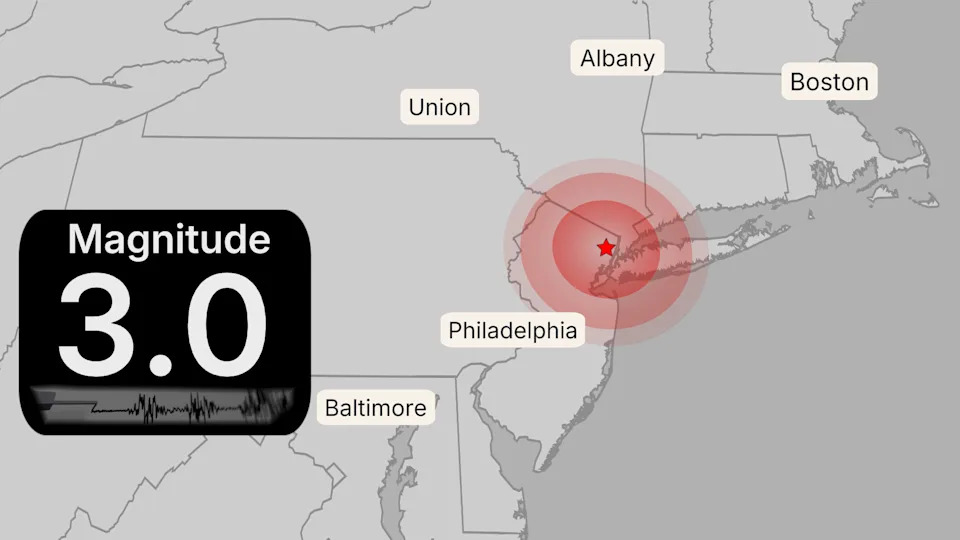 3.0 Magnitude Earthquake Rattles New York Metro Area, Felt Near Central Park