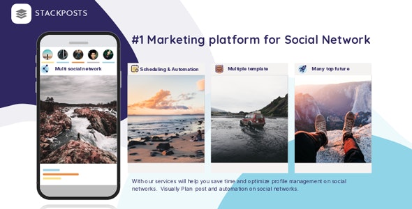 Stackposts v7.0.1 - Social Marketing Tool - nulled