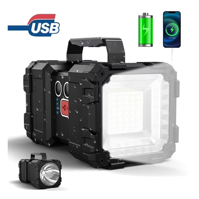 Walmart Is Selling a 'Super Bright' $39 Rechargeable Flashlight for $19, and Shoppers Say It's 'Worth Every Penny'