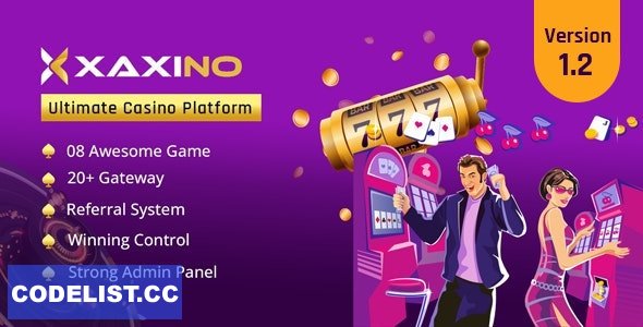 Xaxino v1.2 - Ultimate Casino Platform