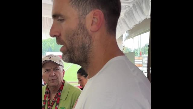Joe Flacco first up in Browns QB rotation during 2nd camp practice, GM Andrew Berry open to keeping 4-man room