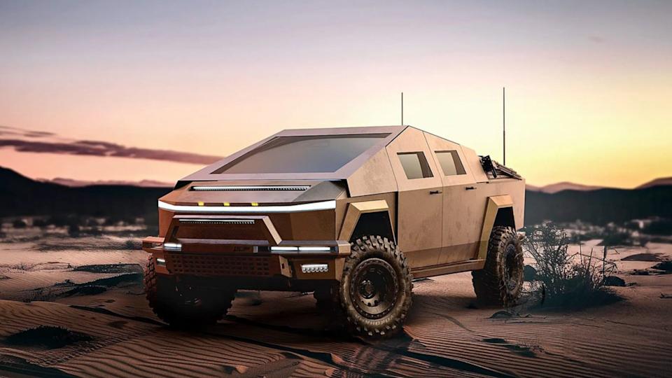 Tesla Cybertrucks Will Be Going To War