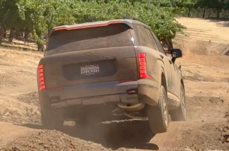 Off-roading in the 2026 Hyundai Palisade XRT Pro
