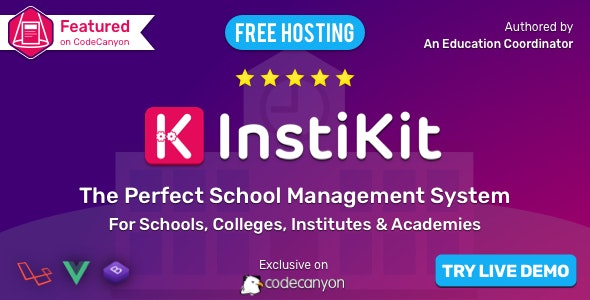 InstiKit School v2.3.0 - School ERP for School, College, Institute and Academy InstiKit School v2.3.0 - School ERP for School, College, Institute and Academy