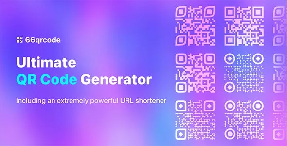 66qrcode - Ultimate QR Code Generator & URL Shortener (SAAS) v32.0.0