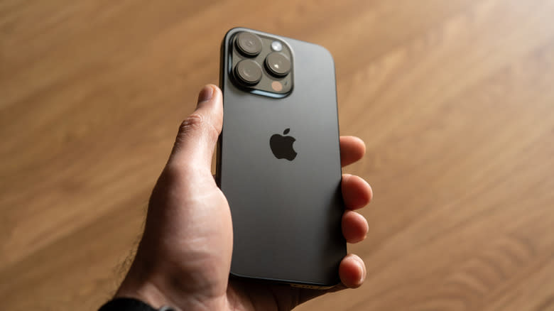 The iPhone 16 Pro camera system.