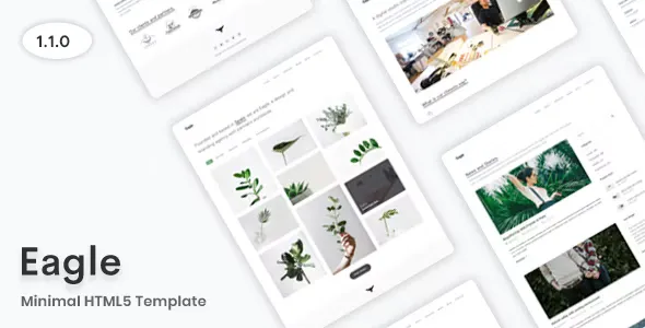 Eagle - Minimal HTML5 Template v1.1.0