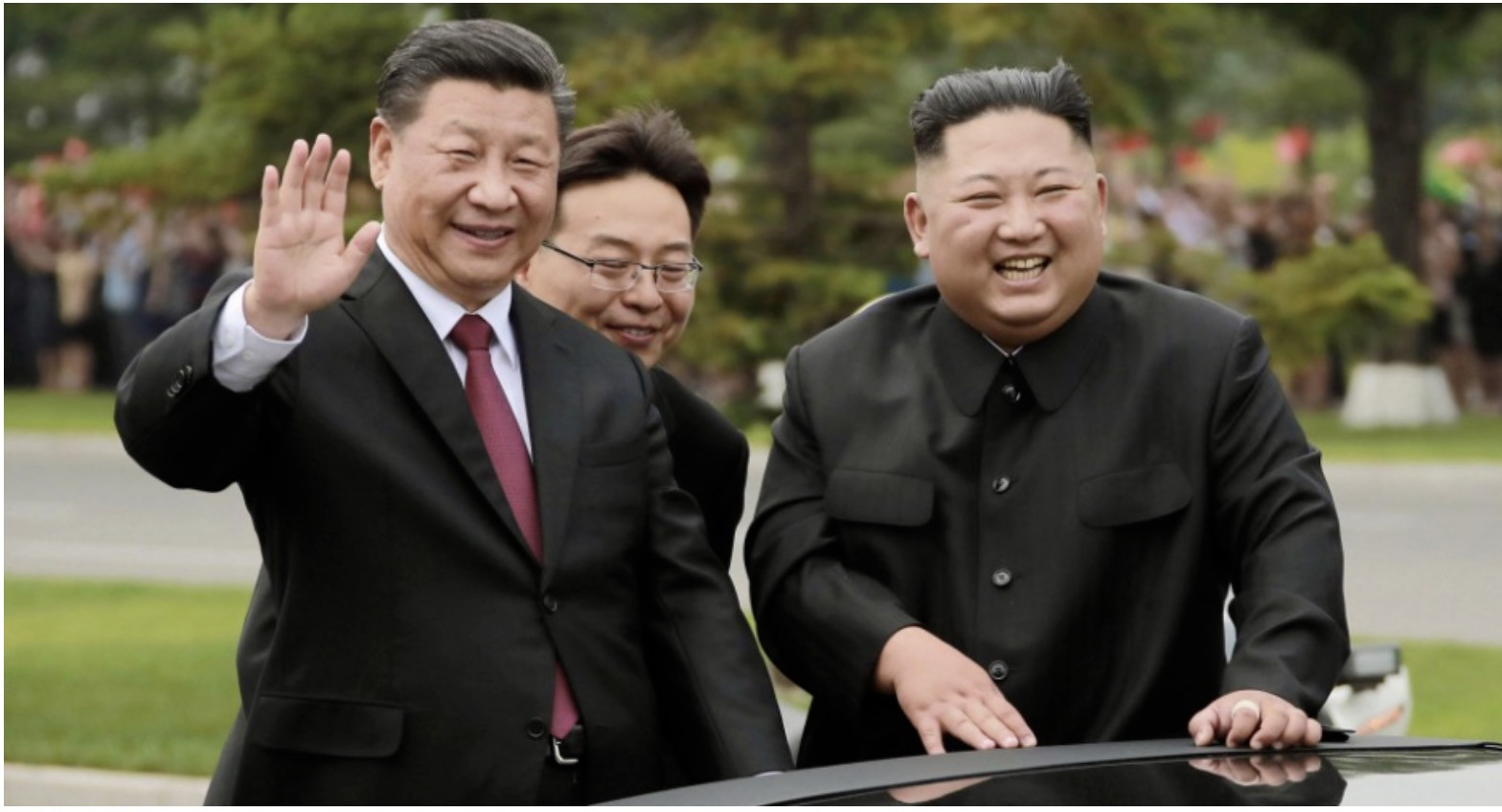 Lãnh đạo Triều Tiên Kim Jong Un sang Trung Quốc dự duyệt binh