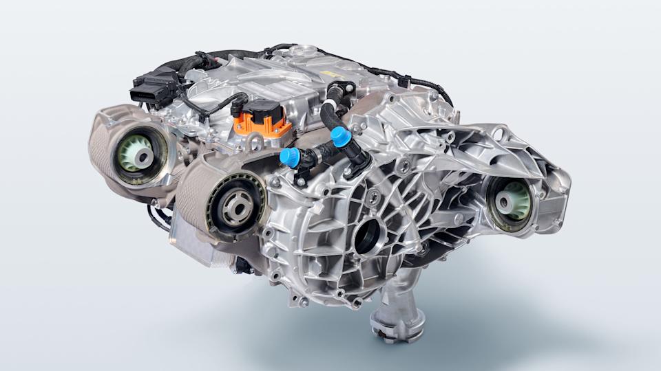 BMW is using new technologies such as silicon carbide semiconductors in the e-motor’s inverter. Picking SiC over traditional silicon results in smaller, lighter, more efficient and more powerful inverters, the automaker said.