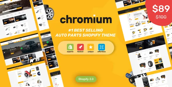 Chromium - Auto Parts Shop Shopify Theme v5.0