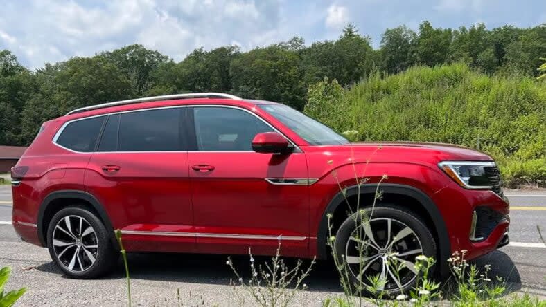 best road trip 2024 VW Atlas a great 3 row SUV option for kids car seats