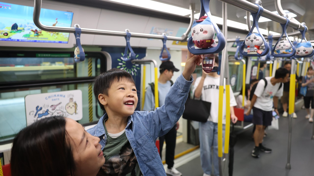 CHIIKAWA屯馬綫列車啟航　長洲粉絲帶珍藏公仔到烏溪沙朝聖｜多圖
