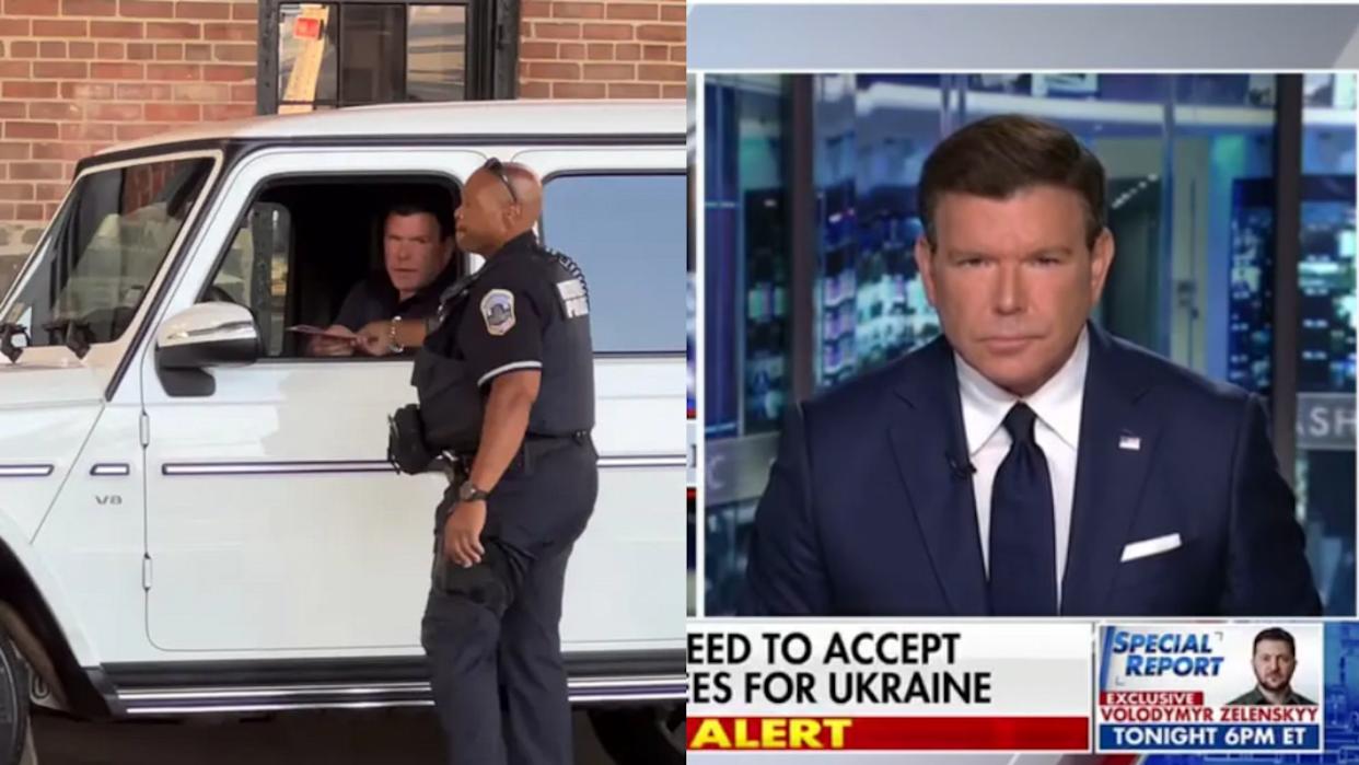 Fox News’ Bret Baier Stopped In G-Wagon By DC Police