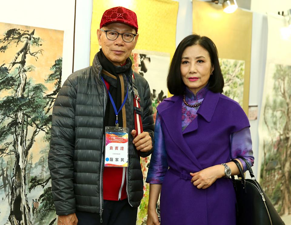 羅家英(左)談後事規劃,曝添購新樓、保險給妻。(圖/粘耿豪攝)