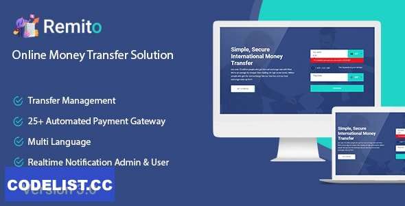 Remito v3.0.1 - Online Money Transfer Solution