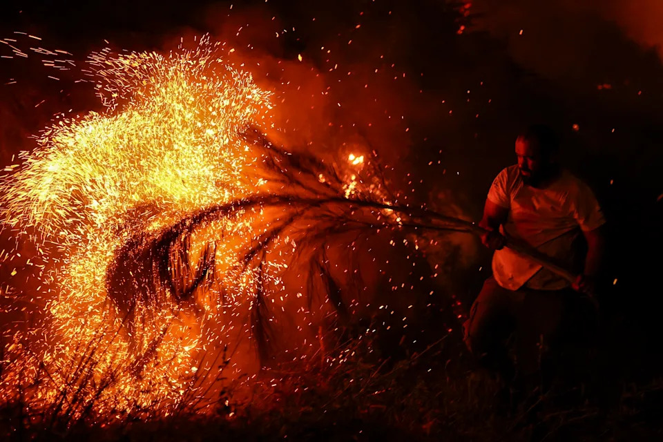 Photos: Wildfires Rage Across Southern Europe