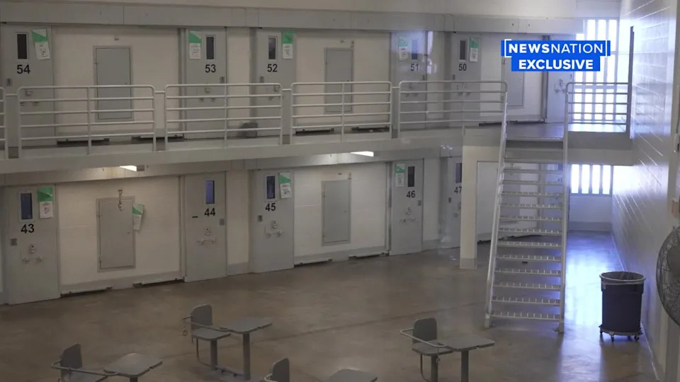 Cells inside the Idaho Maximum Security Institution
