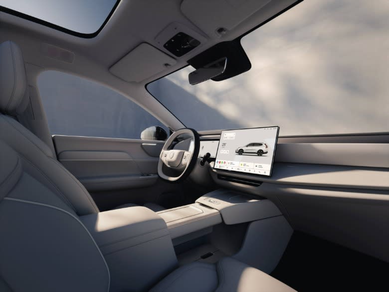 Interior of the new Volvo XC70