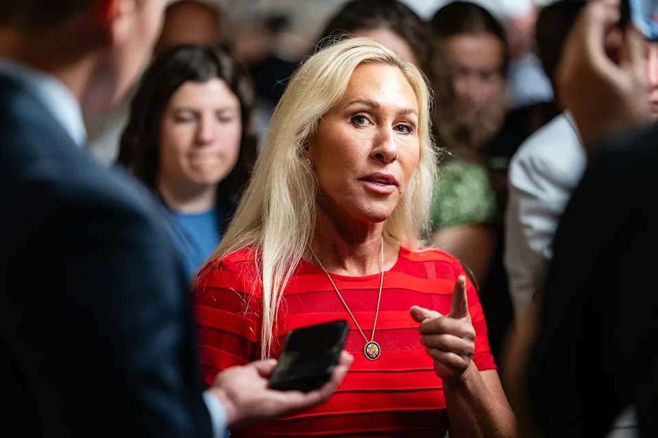 GOP's Luna Refers Powell Perjury Claim To Justice Department (Bloomberg via Getty Images)