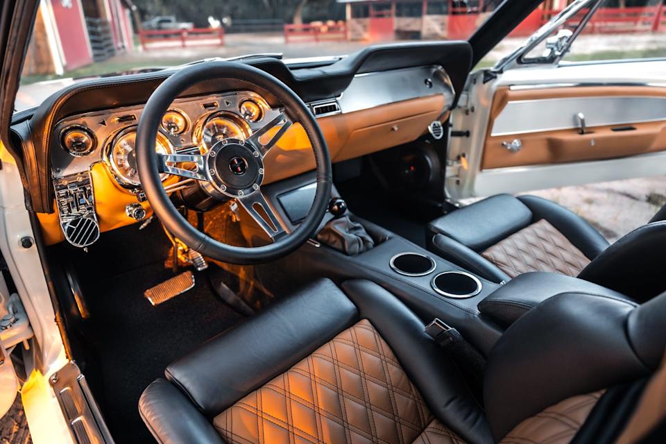 ecd automotive design 1967 ford mustang ghost restomod